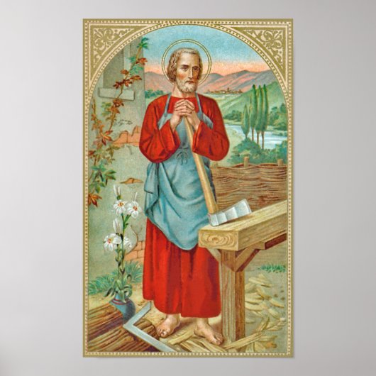 Sint Joseph the Worker (BK 31) Poster (Voorkant)