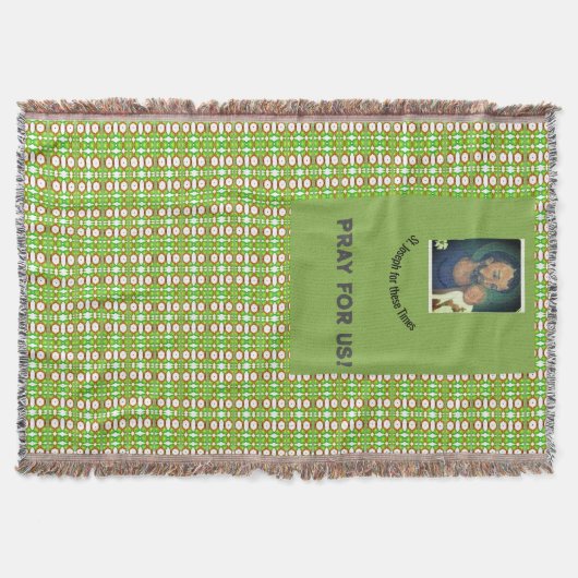 Sint Joseph voor deze Times Deken (Voorkant)