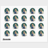 Sint Joseph voor deze Times Vierkante Sticker (Vel)