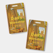 Sint-Joseph's Workshop (BL 01) Badge (Voor- en achterkant)