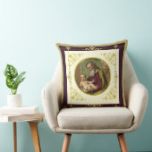 Sint-Jozef en het kind Jezus Katholiek Kussen (Stoel)