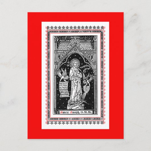 Sint-Jozef, Kerkpatroon (DT 01) Briefkaart (Voorkant)