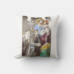 Sint-Jozef Patroon van de Universele Kerk Kussen