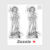 Sint-Jozef, strijder van de kerk (DT 01) Sticker (Vel)