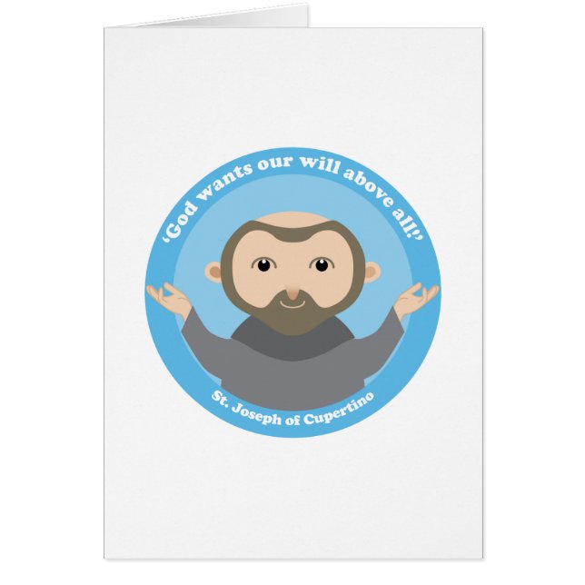 Sint-Jozef van Cupertino (Voorkant)