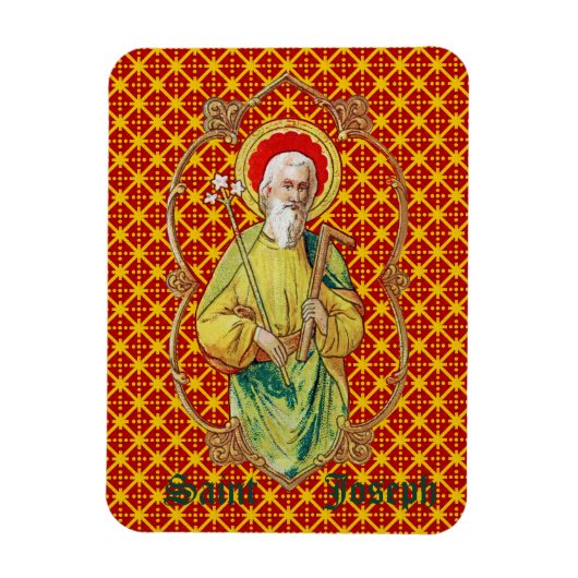 Sint-Jozef van een Kaart voor de Handel (TC 01) Magneet (Verticaal)