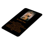 Sint-Jozefs Geest van het Werk Gebed Magneet (Linkerzijde)