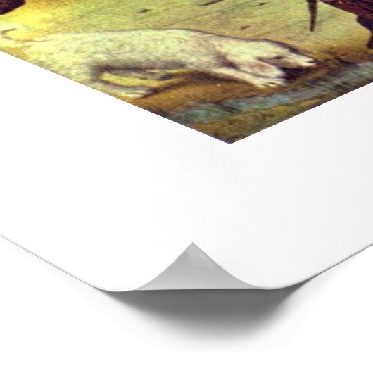 sint - jubertus , meester van het leven van Marie Poster (Hoek)