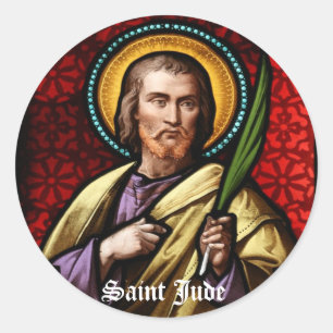 Sint-Judas 4 Ronde Sticker