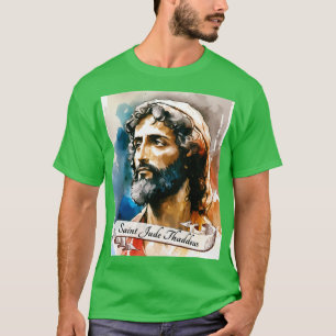 Sint-Judas Thaddeus Katholieke Kerk Heiligen Relig T-shirt