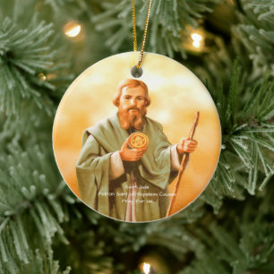Sint-Judegebed Keramisch Ornament