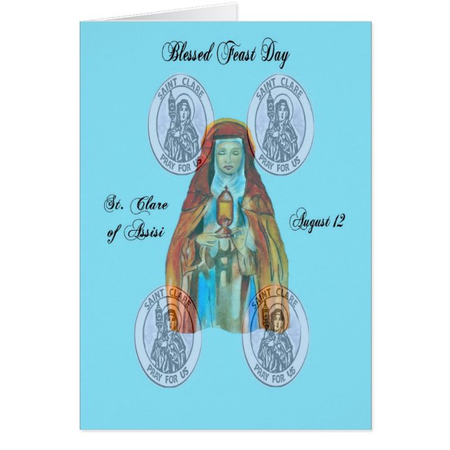 Sint-Karel van Assisi Feast Day (Voorkant)