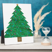 sint - kerstboom fotoplaat (Zijkant)