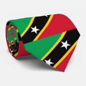 Sint Kitts en Nevis Stropdas (Opgerold)