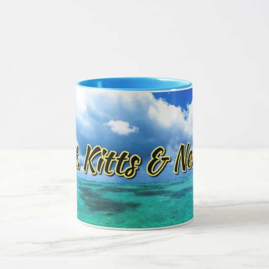 Sint Kitts en Nevis zee sky Mok (Midden)