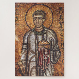 Sint Laurens Orthodoxe Mozaïek Kunstprint Legpuzzel