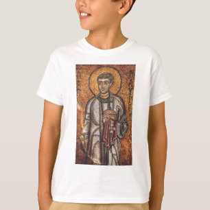Sint Laurens Orthodoxe Mozaïek Kunstprint T-shirt