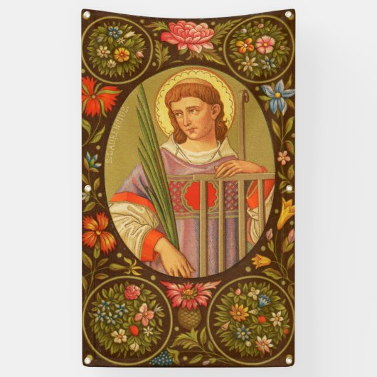 Sint-Laurentius van Rome (PM 04) Banner 1 (Verticaal)
