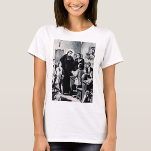 Sint Louis de Montfort Frans priester T-shirt