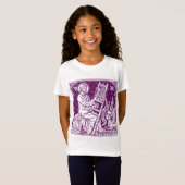 Sint Lucas de apostel en evangelist Kunst T-shirt (Voorkant volledig)