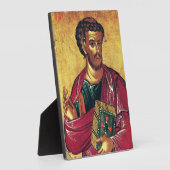 Sint Lucas de Evangelist Orthodoxe icoon Fotoplaat (Zijkant)