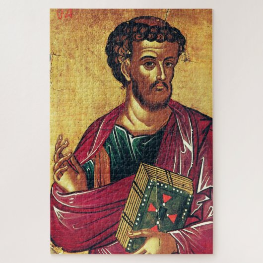 Sint Lucas de Evangelist Orthodoxe icoon Legpuzzel (Verticaal)