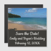 Sint Lucia Beach Tropisch Vacation Landscape (Voorkant / Achterkant)