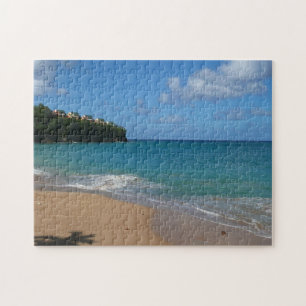 Sint Lucia Beach Tropisch Vacation Landscape Legpuzzel