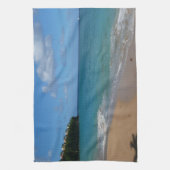 Sint Lucia Beach Tropisch Vacation Landscape Theedoek (Verticaal)