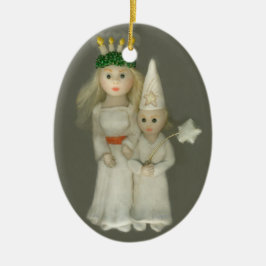 Sint Lucia Day Starboy 2011 JL Biel Keramisch Ornament