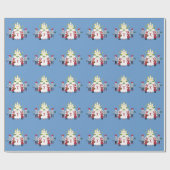 Sint-Lucia kerstpapier Cadeaupapier (Vlak)