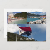 Sint-Maarten Briefkaart (Voorkant / Achterkant)