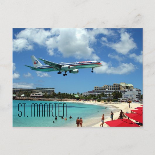 Sint-Maarten briefkaart (Voorkant)