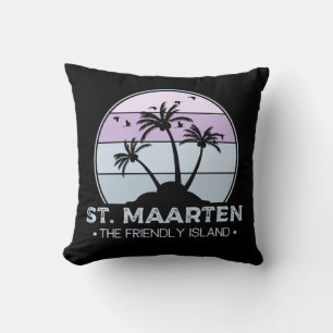 Sint Maarten De vriendelijke eilandretro Sint Mart Kussen