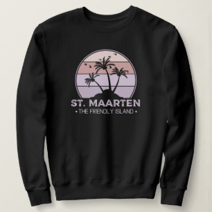 Sint Maarten De vriendelijke eilandretro Sint Mart Trui