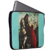 Sint-Maarten en de bedelaar Laptop Sleeve (Voorkant Rechts)