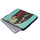Sint-Maarten en de bedelaar Laptop Sleeve (Voorkant onderkant)