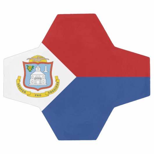 Sint Maarten Flag (Plat)