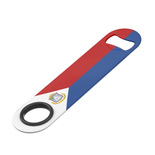 Sint Maarten Flag (Dos Angle)