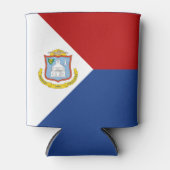 Sint Maarten Flag Blikjeskoeler (Voorkant)
