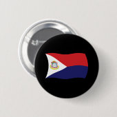 Sint Maarten Flag Button (Voorkant /achterkant)