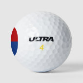 Sint Maarten Flag Golfballen (Logo)