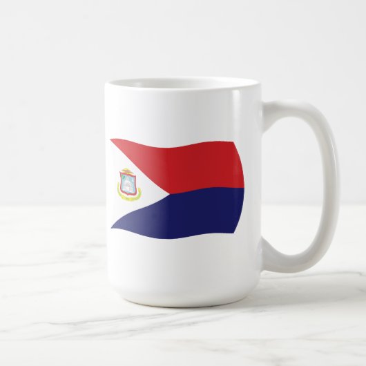Sint Maarten Flag Mok (Rechts)