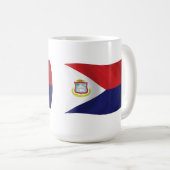 Sint Maarten Flag Mok (Voorkant rechts)
