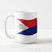 Sint Maarten Flag Mok (Links)