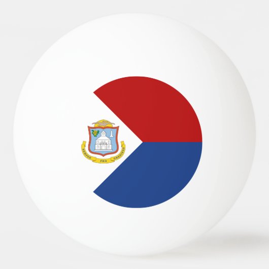 Sint Maarten Flag Pingpongballen (Voorkant)