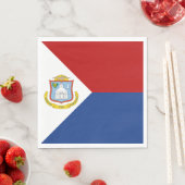 Sint Maarten Flag Servet (Insitu)