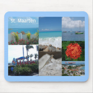 Sint Maarten Fotocollage van Khoncepts Muismat