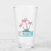 Sint-Maarten | Gradiënt Sint Martin Glas (Voorkant)