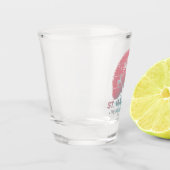 Sint-Maarten | Gradiënt Sint-Martin Retro Shot Glas (Links)